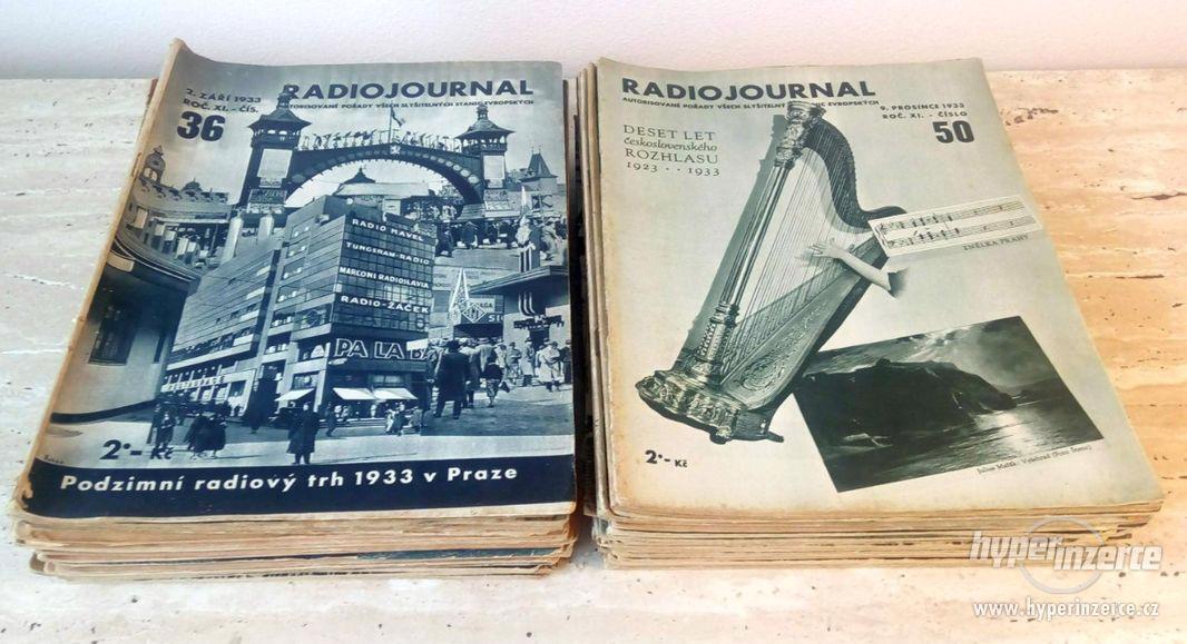 Časopisy Radiojournal, kompletní ročník 1933 - foto 2