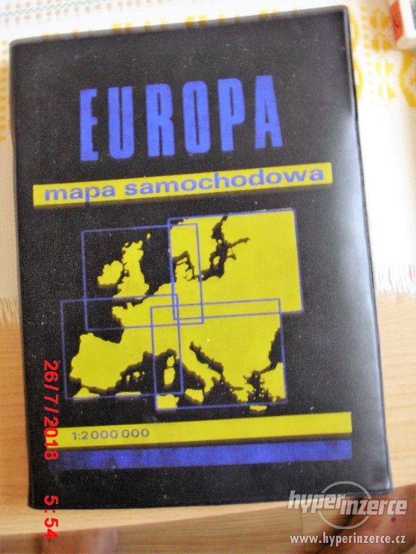 Mapy Evropy a průvodce. - foto 2