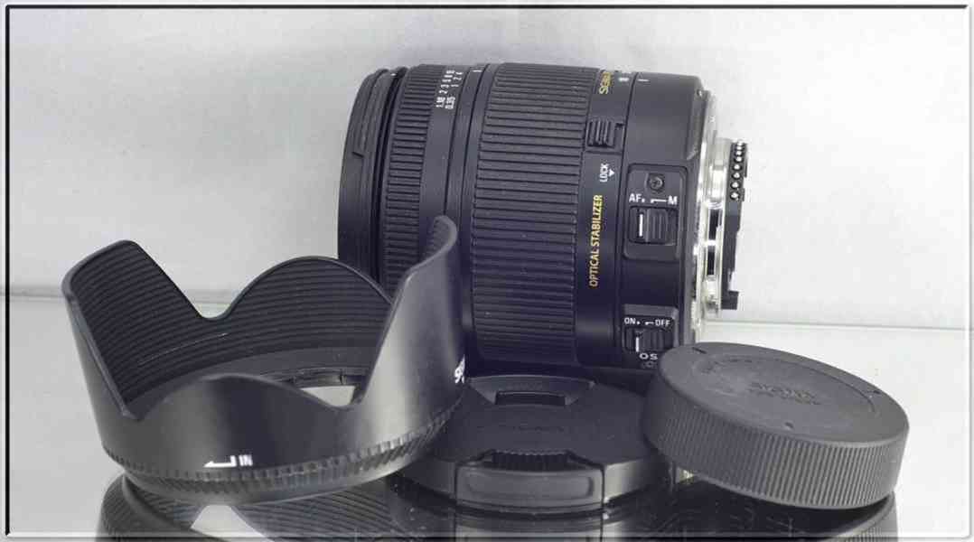 pro Nikon - Sigma DC 18-250mm 1:3.5-6.3 HSM OS - foto 2