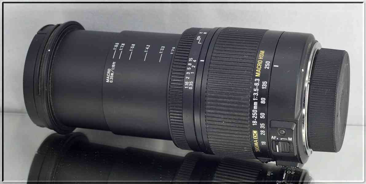 pro Nikon - Sigma DC 18-250mm 1:3.5-6.3 HSM OS - foto 8