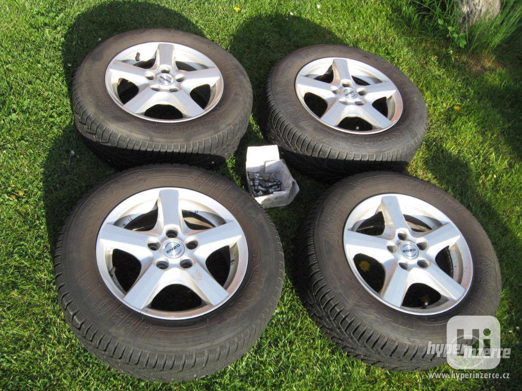 15” ALU se zimními pneu 205/65 R15, 6,5jx15H2 + šrouby - - bazar ...