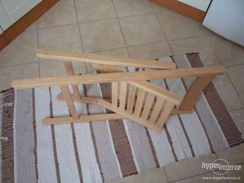 dřevěná skládací židle - foto 3