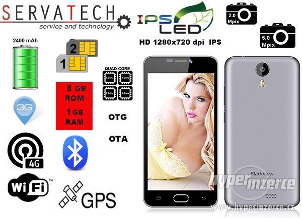 Telefon Blackview BV2000 CZ 5" 1280x720 dpi IPS OGS GSM - foto 1