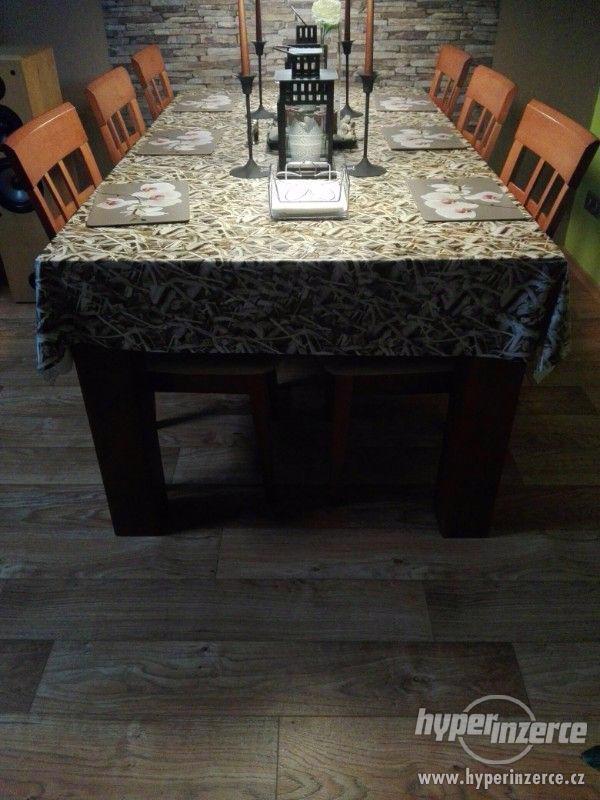 jídelní stůl masiv třešeň - foto 1