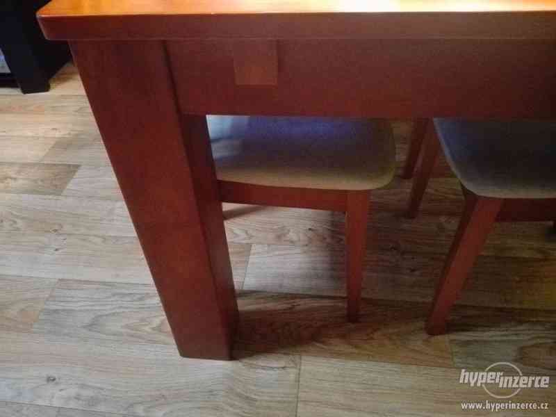 jídelní stůl masiv třešeň - foto 3