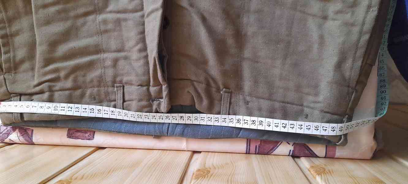 pracovní kalhoty  -  vaťáky - foto 2