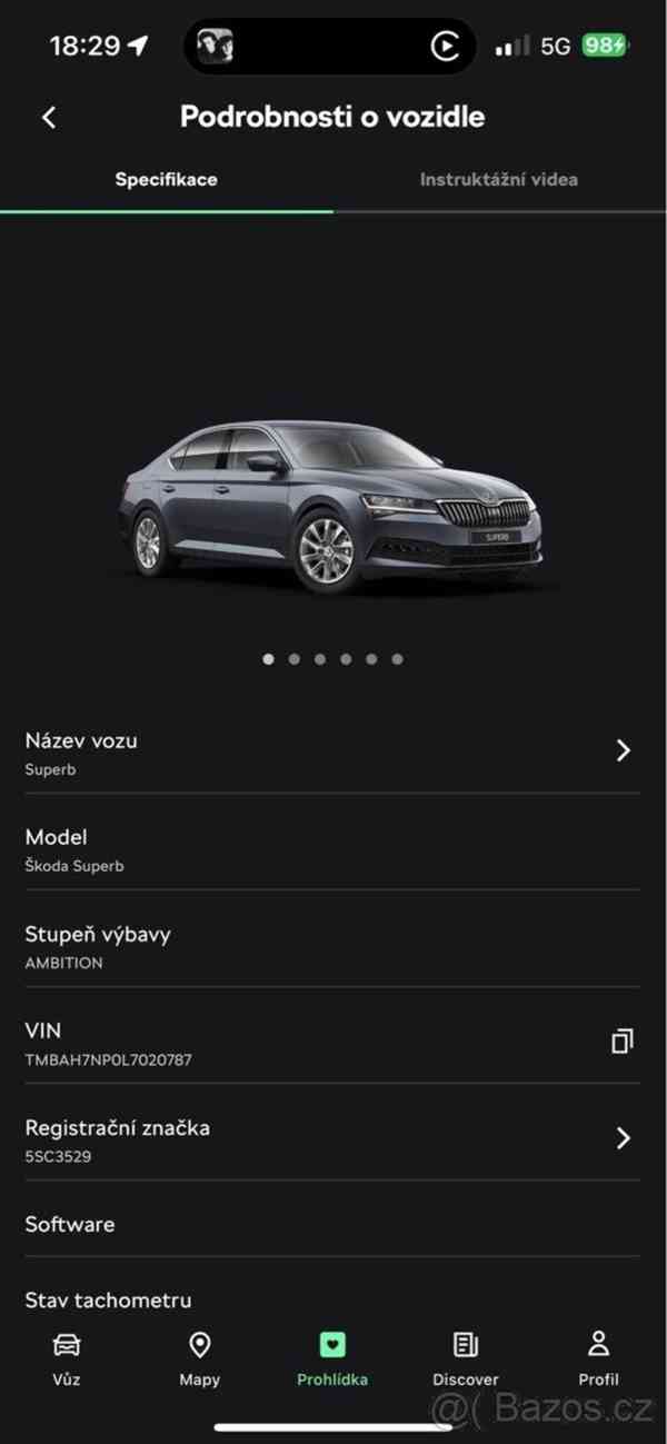 Škoda Superb 2,0   tdi 110kw DSG - foto 7