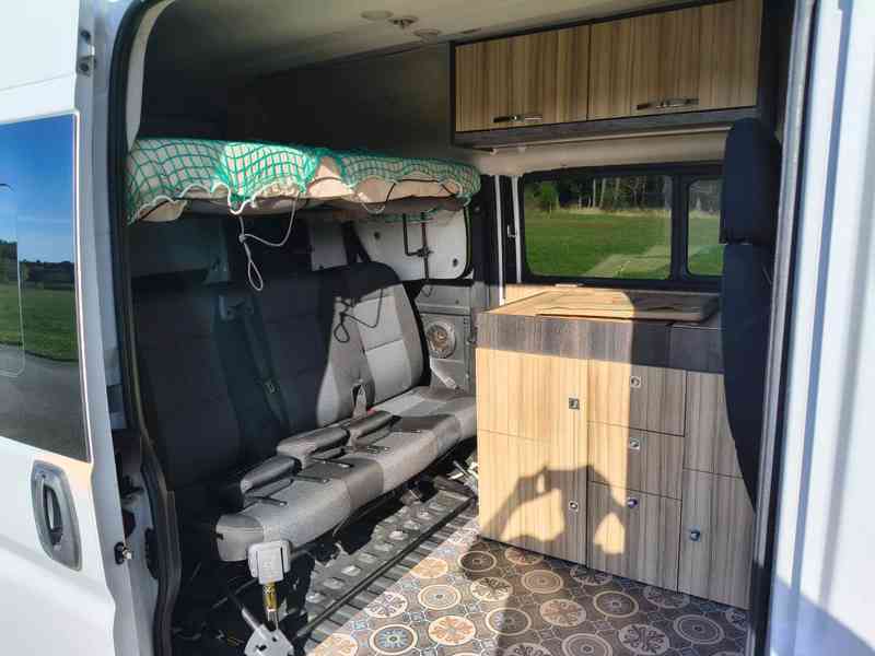 FIAT DUCATO COMBI 2.3 JTD 96 kW, 9 MÍST, obytný vůz  - foto 10