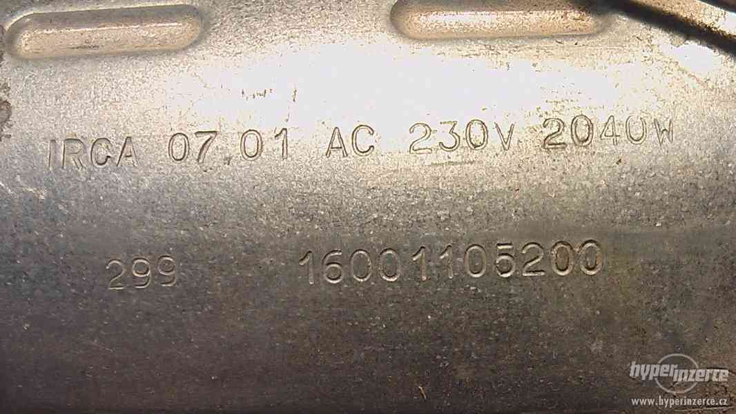 Prodám průtokové topení AC 230V 2040W - foto 2