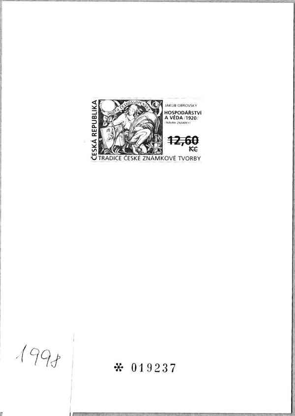 Černotisky ČR 1993–2003 – soubor 9 ks - foto 5