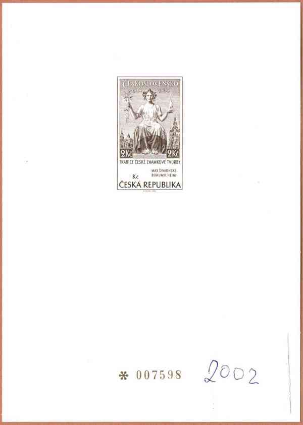 Černotisky ČR 1993–2003 – soubor 9 ks - foto 9
