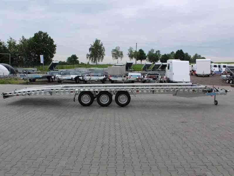 Přívěs Wiola L35G85 autopřepravník 8,5m 3500kg na přep.2 aut - foto 4