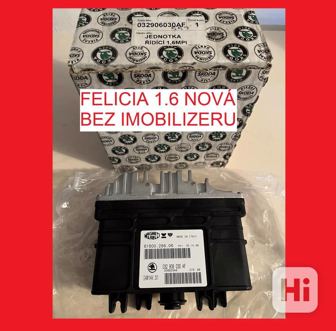 Řídící jednotka FELICIA bez IMOBILIZERU 1.6 MPI - foto 1