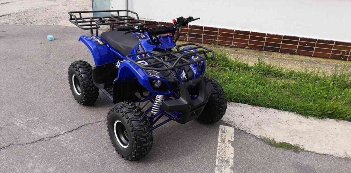 Čtyřkolka XTR Python 125cc 7" modrý - foto 1