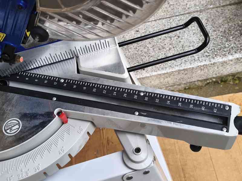 Prodám VELKOU NEPOUŽITOU pokosovou pilu s posuvem Herkules K - foto 7