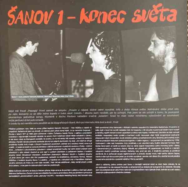 Šanov 1  –  Konec Světa  (LP - limitka) - foto 6