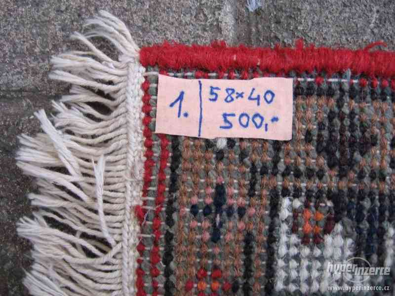 Perský koberec č.1 (58x40) - foto 2
