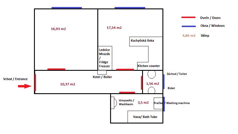 Pronájem bytu 1+1 50m2 Praha 5 - Smíchov VOLNÝ IHNED !!! - foto 1