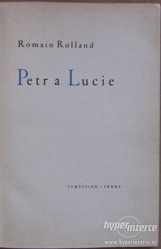 Prodám knihu Petr a Lucie od Romaina Rollanda - foto 2