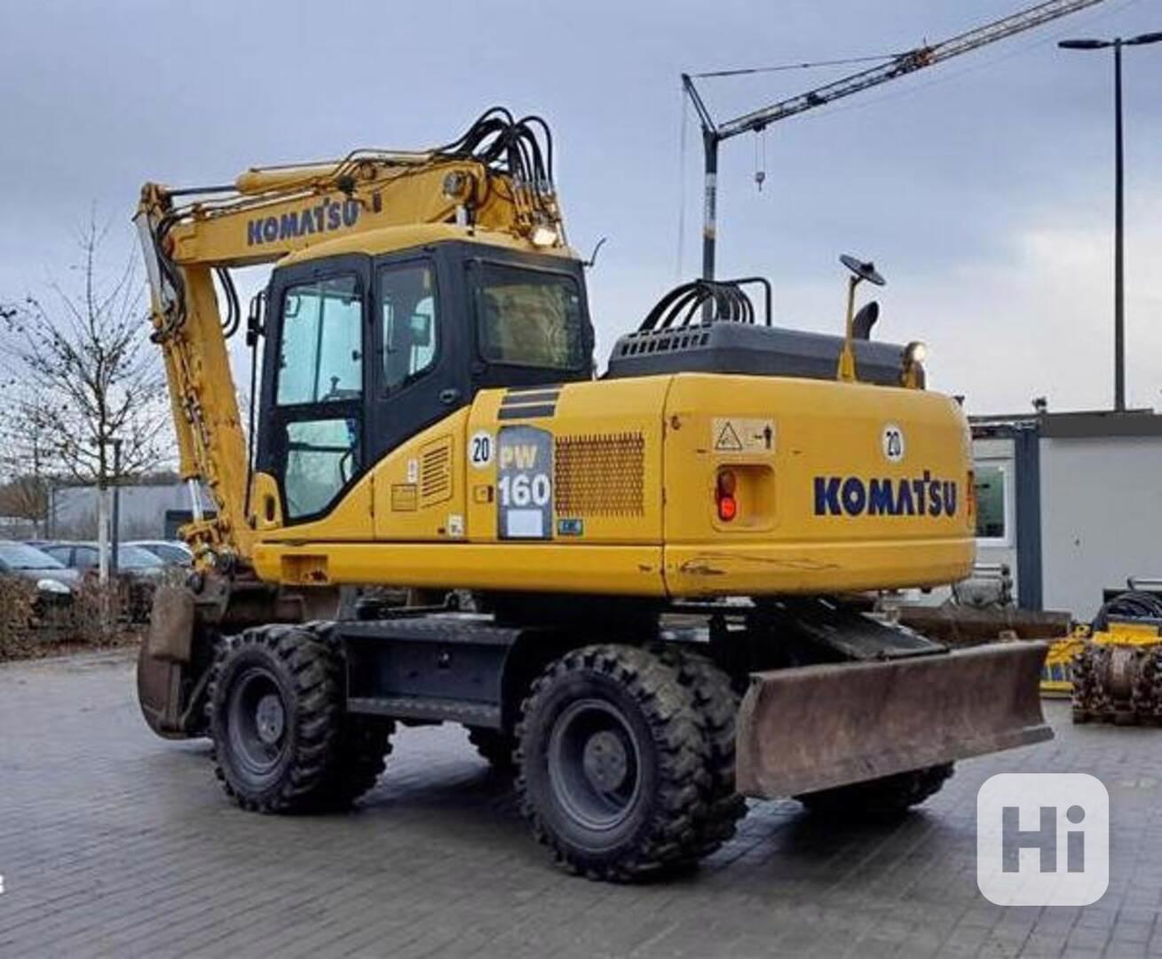 17t bagr Komatsu PW160 - foto 1