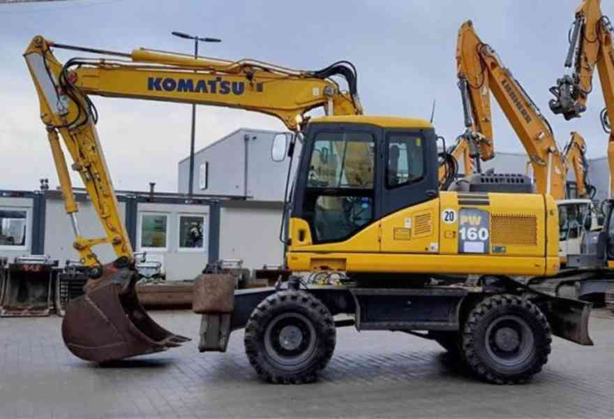 17t bagr Komatsu PW160 - foto 9