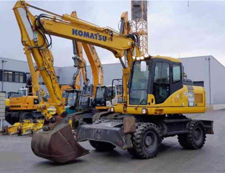 17t bagr Komatsu PW160 - foto 2