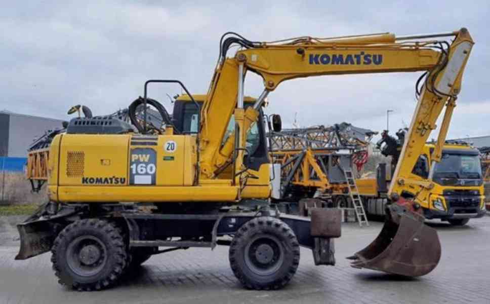 17t bagr Komatsu PW160 - foto 3