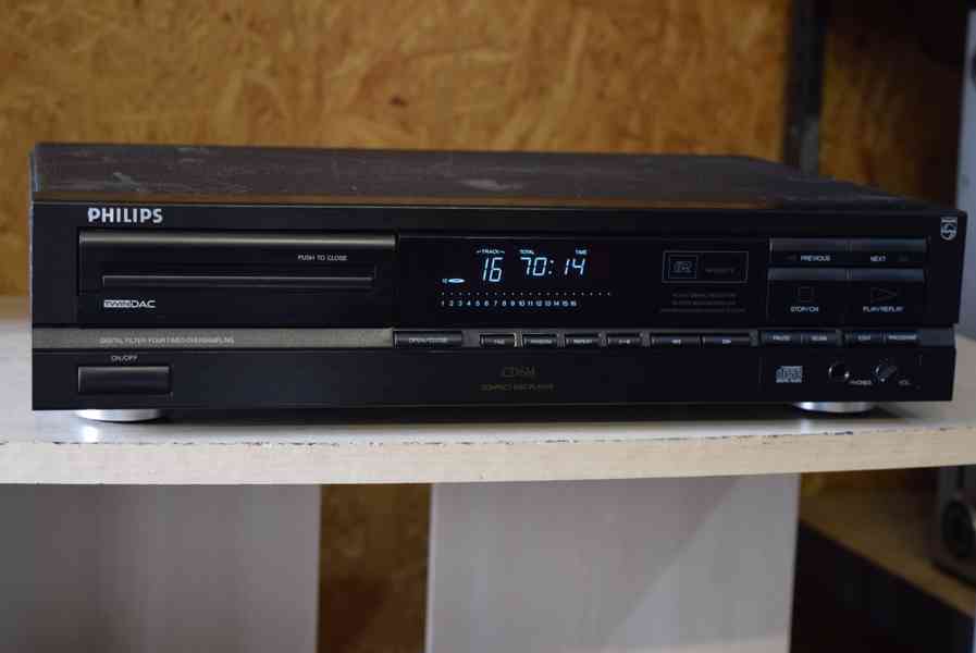 PHILIPS CD614 KVALITNÍ HIFI CD PŘEHRÁVAČ TDA1543 2 - foto 1