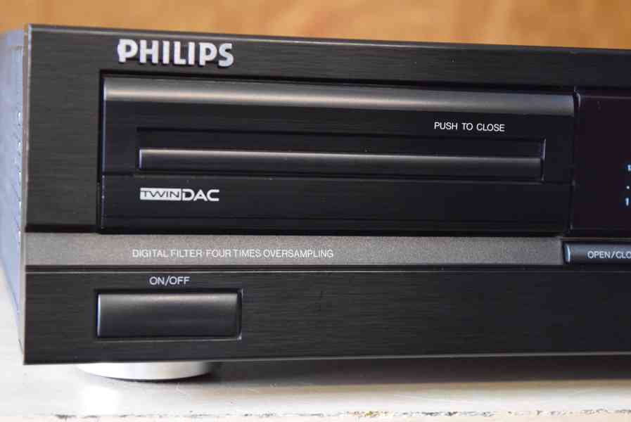 PHILIPS CD614 KVALITNÍ HIFI CD PŘEHRÁVAČ TDA1543 2 - foto 2