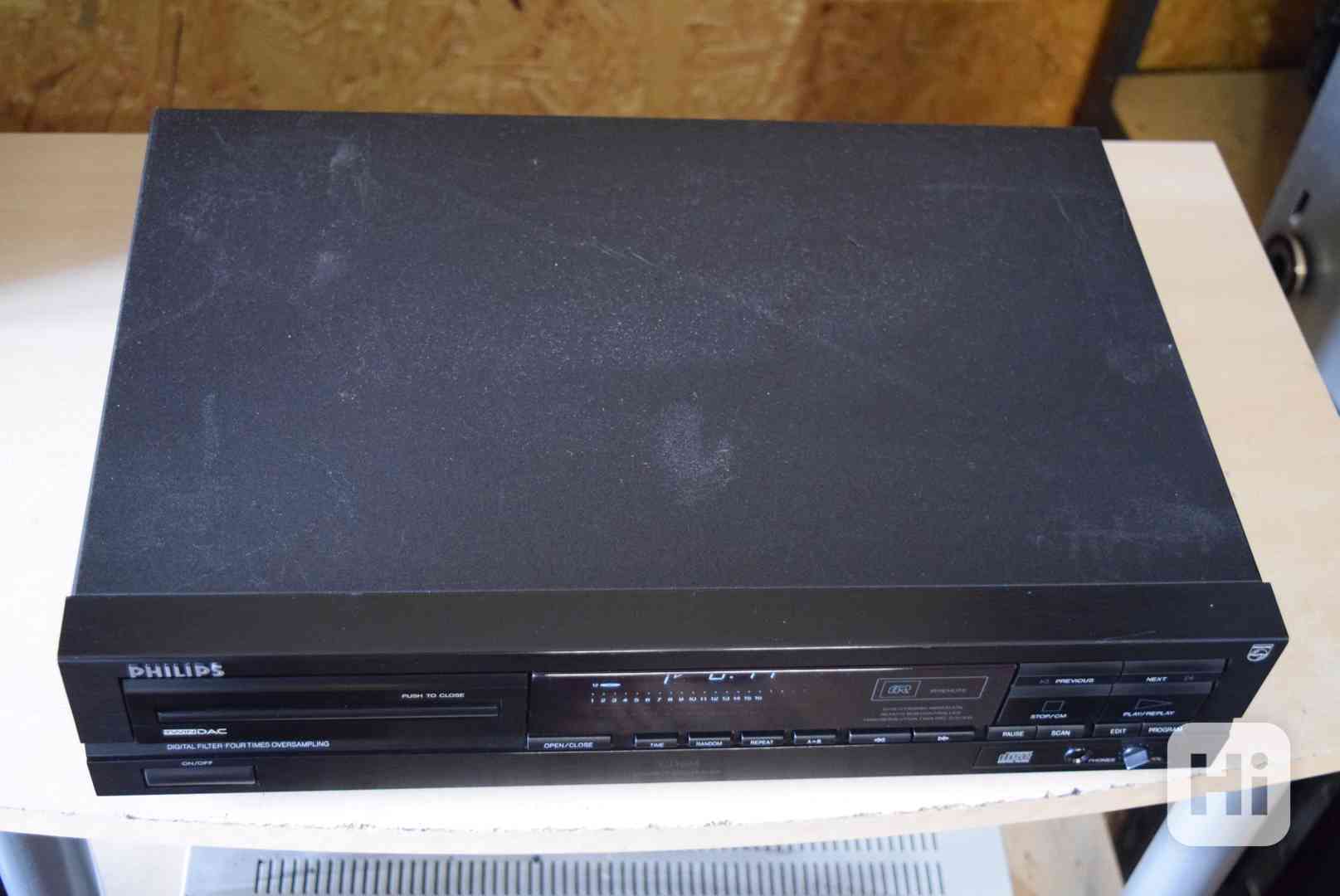 PHILIPS CD614 KVALITNÍ HIFI CD PŘEHRÁVAČ TDA1543 2 - bazar ...