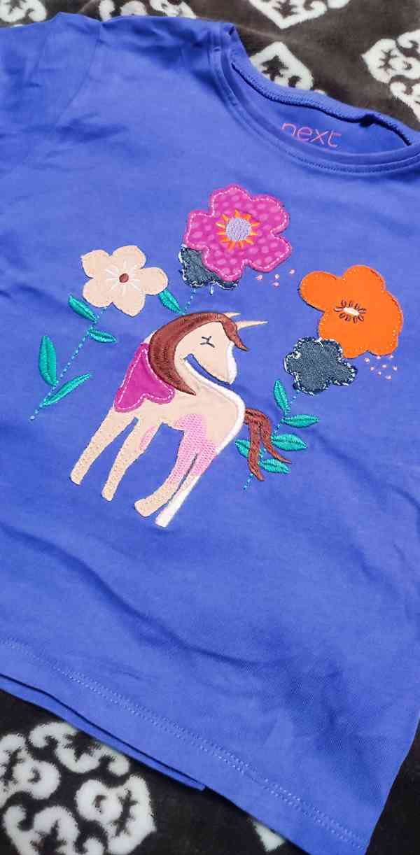 Dětské tričko s jednorožcem, vel. 98 - foto 3