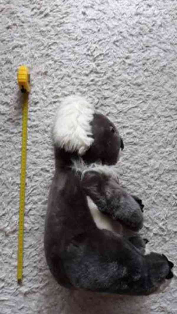 PLYŠOVÝ MEDVÍDEK KOALA - cca 40 cm - foto 2