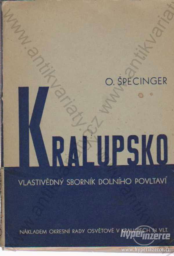 Kralupsko Otakar Špecinger 1949 - foto 1