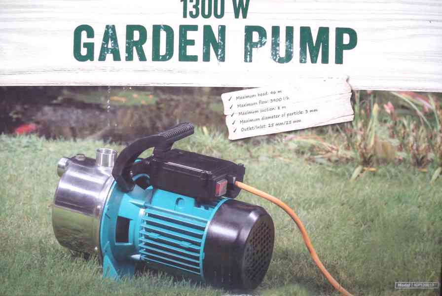 Zahradní čerpadlo Garden IGP130013 - 1300W - nové,nepoužité - foto 5