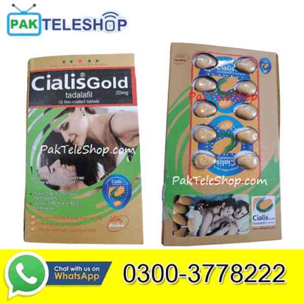 Cialis Gold 20mg 10 Tablets In Pakistan - 03003778222