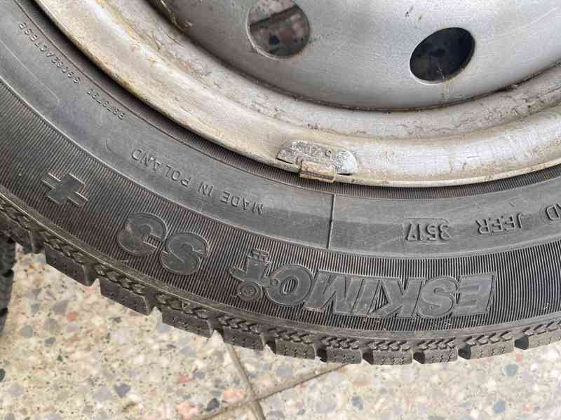 Kola R15 ( pneu na plechových discích )  - foto 2