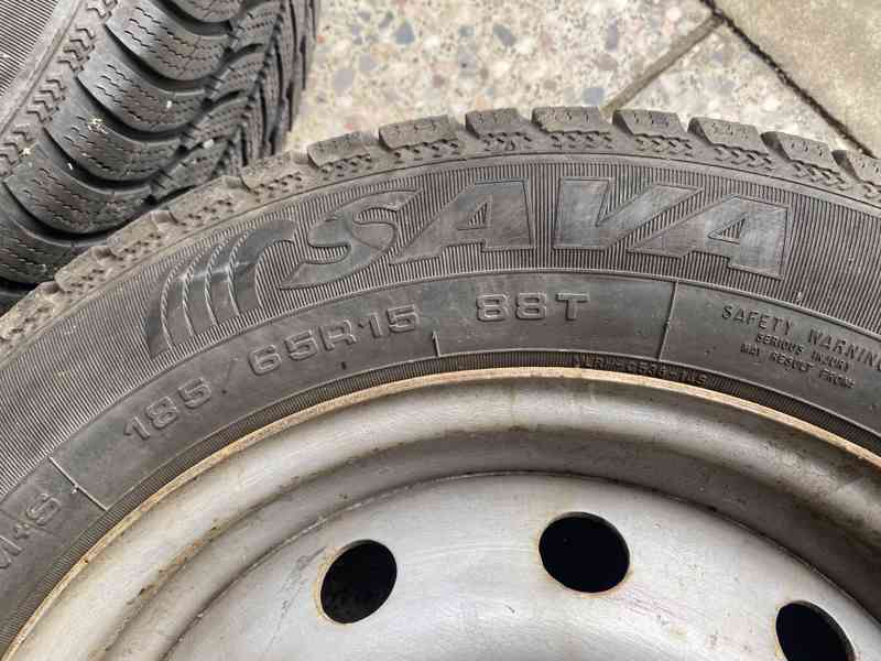Kola R15 ( pneu na plechových discích )  - foto 4