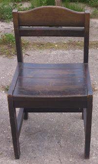Dřevěná židle 1 ks - foto 1