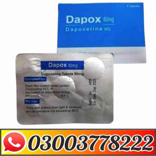 Dapoxetine 60mg Price In Pakistan | 03003778222