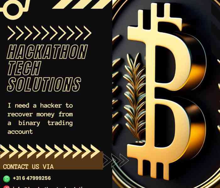 RECOVERY OF LOST BITCOIN , HIRE HACKATHON TECH SOLUTIONS - foto 2
