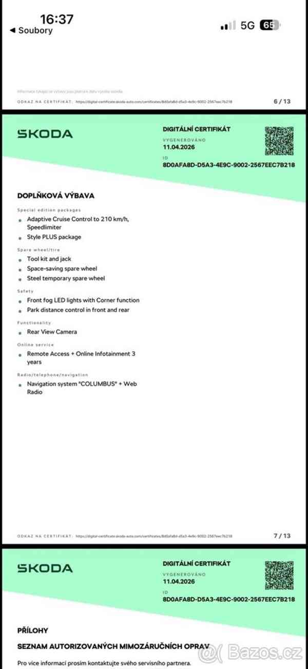 Škoda Octavia 1,0   Tsi 81 Kw, rok 2021 - foto 6