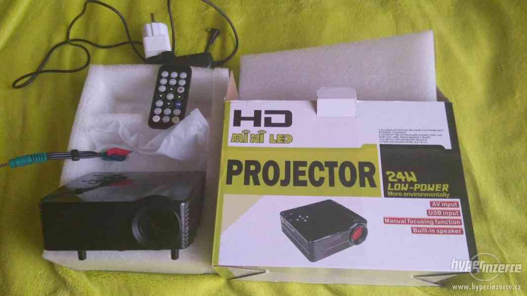 mini hd led projektor - foto 1