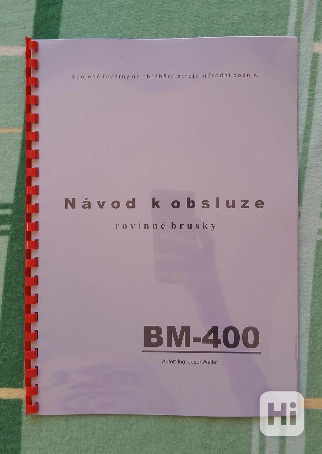 Návod brusky BM-400 - foto 1