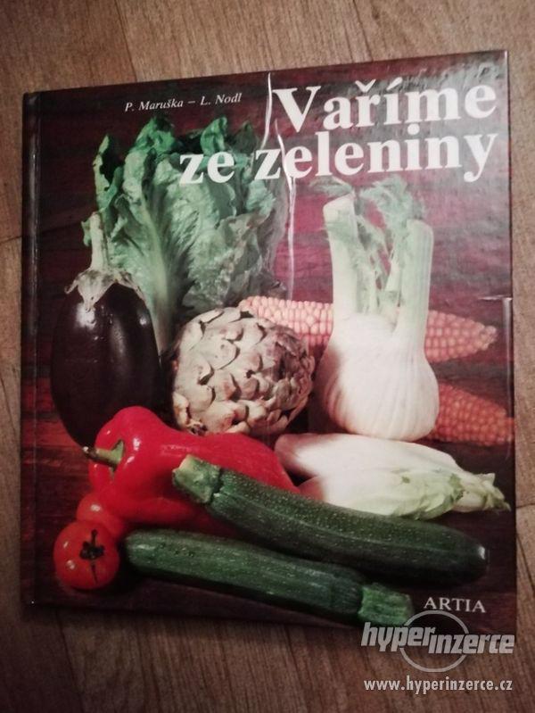 Kniha Vaříme ze zeleniny - P. Maruška, L. Nodl - vydáno 1983