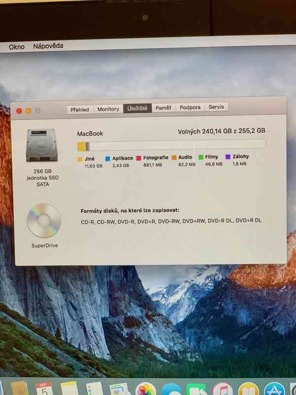 MacBook Pro 13" Mid 2009 – 8GB RAM, 256GB SSD, nová baterie - foto 9