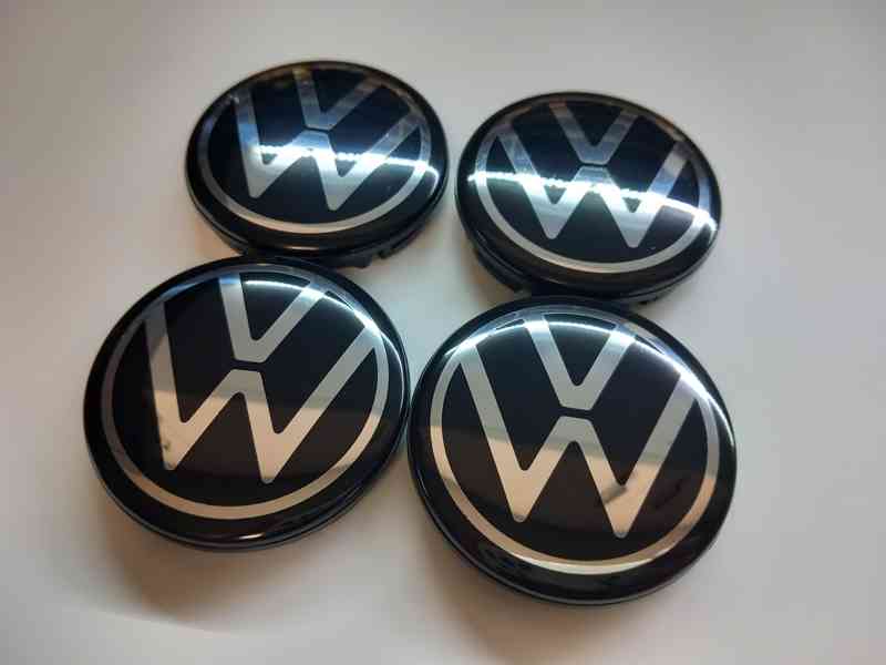 Středové krytky Vw, 56x52mm, Nové Logo 2 - foto 2