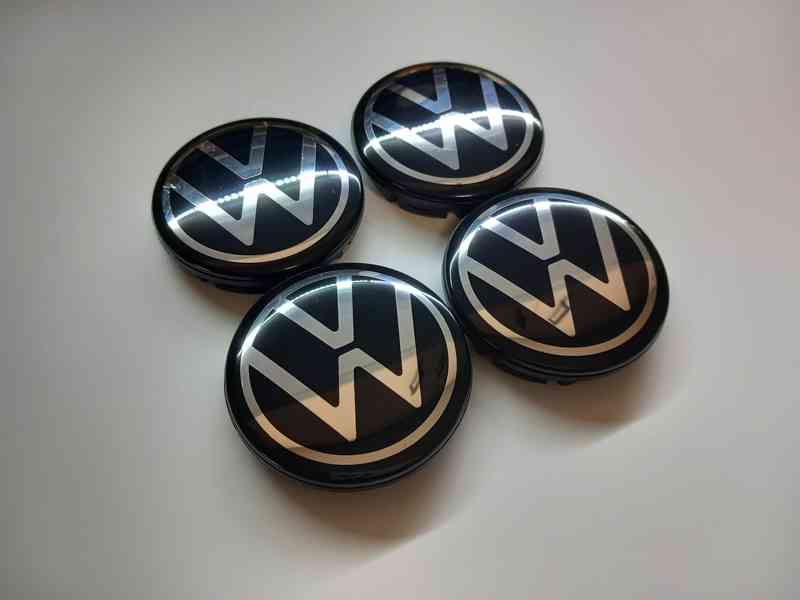 Středové krytky Vw, 56x52mm, Nové Logo 2 - foto 5