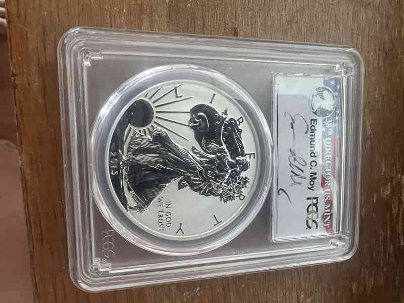 2013 silver eagle anniversary set - foto 4