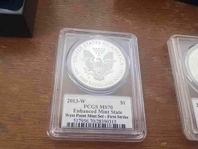 2013 silver eagle anniversary set - foto 6