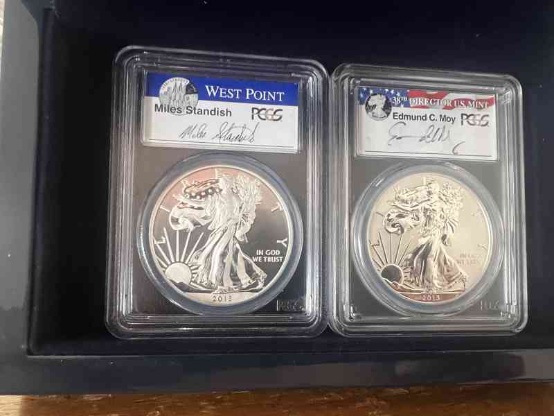 2013 silver eagle anniversary set - foto 8